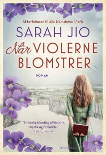 Når violerne blomstrer – Sarah Jio, lydbogens omslag