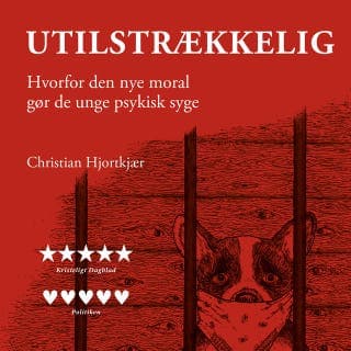 Utilstrækkelig – Christian Hjortkjær, lydbogens omslag