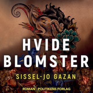 Hvide blomster – Sissel-Jo Gazan, lydbogens omslag