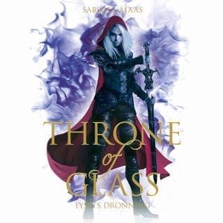 Throne of Glass #5:  Lysets dronning – Sarah J. Maas, lydbogens omslag