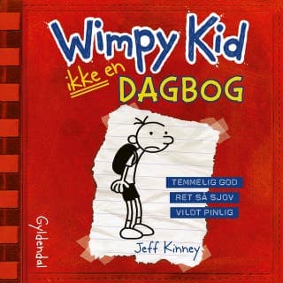 Wimpy Kid 1 - Ikke en dagbog – Jeff Kinney, lydbogens omslag