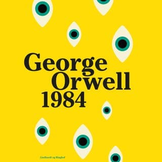 1984 – George Orwell, lydbogens omslag