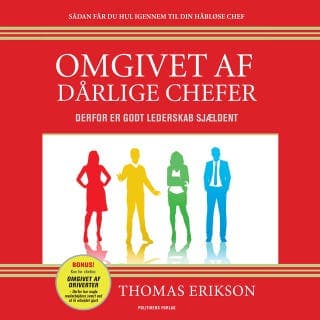 Omgivet af dårlige chefer – Thomas Erikson, lydbogens omslag