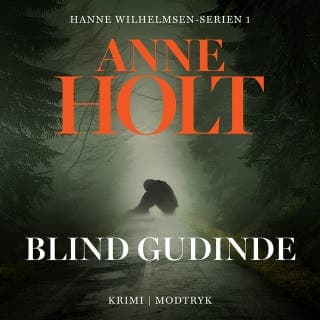 Blind gudinde – Anne Holt, lydbogens omslag