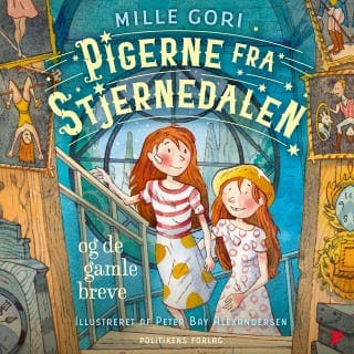 Pigerne fra Stjernedalen og de gamle breve – Mille Gori, lydbogens omslag