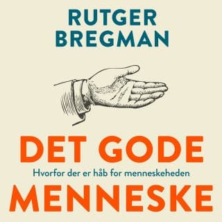 Det gode menneske – Rutger Bregman, lydbogens omslag
