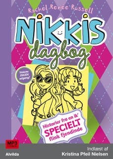 Nikkis dagbog 11: Historier fra en ik’ specielt flink fjendinde – Rachel Renée Russell, lydbogens omslag