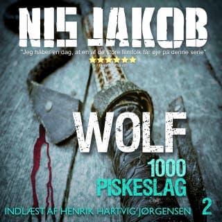 1000 Piskeslag – Nis Jakob, lydbogens omslag