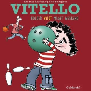 Vitello holder vildt meget weekend – Kim Fupz Aakeson og Niels Bo Bojesen, lydbogens omslag