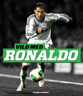Vild med Ronaldo – Peter Banke, lydbogens omslag
