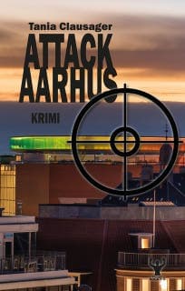 Attack Aarhus – Tania Clausager, lydbogens omslag