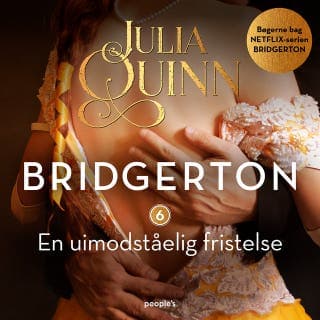 Bridgerton. En uimodståelig fristelse – Julia Quinn, lydbogens omslag