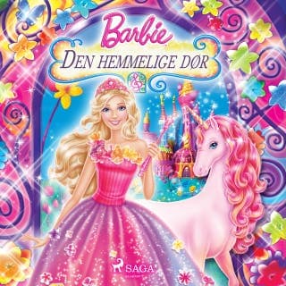 Barbie - Den hemmelige dør – Mattel, lydbogens omslag