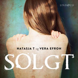 Solgt – Vera Efron, lydbogens omslag