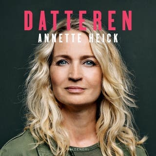 Datteren – Annette Heick, lydbogens omslag