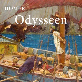 Odysseen – Homer, lydbogens omslag