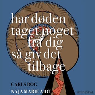 Har døden taget noget fra dig så giv det tilbage – Naja Marie Aidt, lydbogens omslag