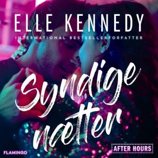 Syndige nætter – Elle Kennedy, lydbogens omslag