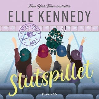 Slutspillet – Elle Kennedy, lydbogens omslag