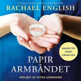Papirarmbåndet – Rachael English, lydbogens omslag
