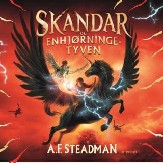 Skandar 1 - Skandar og enhjørningetyven – Annabel Steadman, lydbogens omslag
