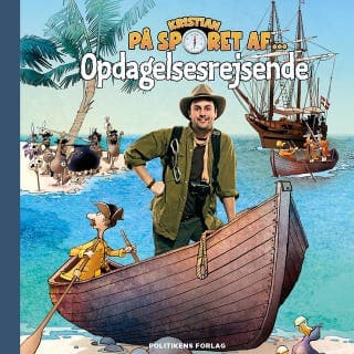Kristian på sporet af opdagelsesrejsende – Kristian Gintberg, lydbogens omslag