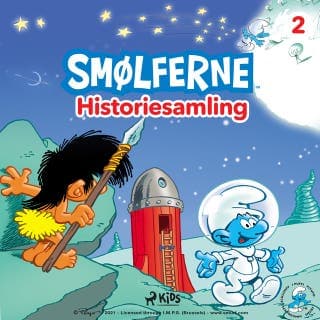 Smølferne - Historiesamling 2 – Peyo, lydbogens omslag