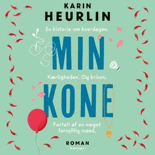 Min kone – Karin Heurlin, lydbogens omslag
