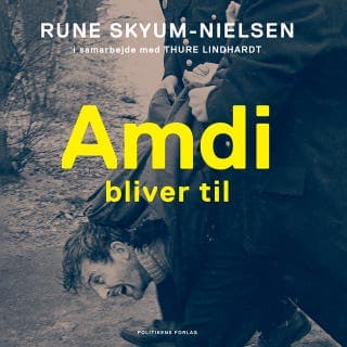 Amdi bliver til – Rune Skyum-Nielsen, lydbogens omslag