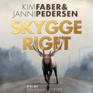 Skyggeriget – Kim Faber og Janni Pedersen, lydbogens omslag