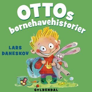 Ottos børnehavehistorier – Lars Daneskov, lydbogens omslag