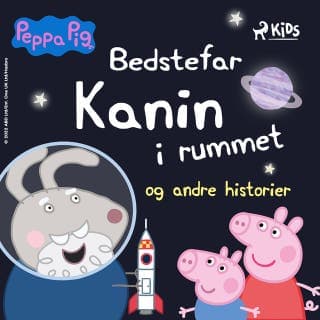 Gurli Gris – Bedstefar Kanin i rummet og andre historier – Mark Baker og Neville Astley, lydbogens omslag