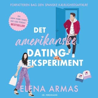 Det amerikanske datingeksperiment – Elena Armas, lydbogens omslag