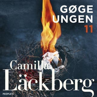Gøgeungen – Camilla Läckberg, lydbogens omslag
