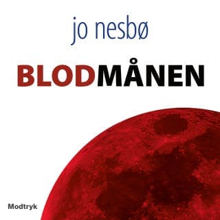 Blodmånen – Jo Nesbø, lydbogens omslag