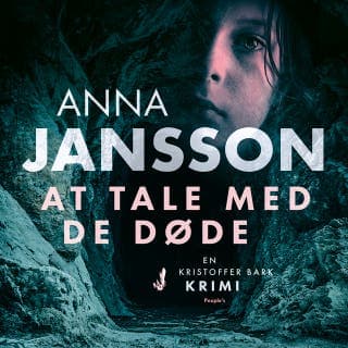 At tale med de døde – Anna Jansson, lydbogens omslag