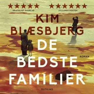 De bedste familier – Kim Blæsbjerg, lydbogens omslag