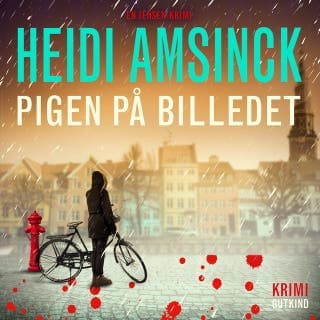 Pigen på billedet – Heidi Amsinck, lydbogens omslag