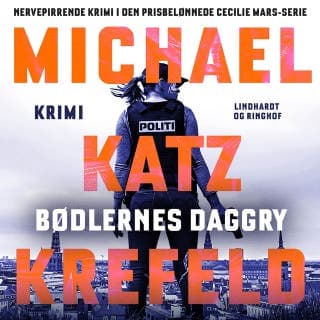 Bødlernes daggry – Michael Katz Krefeld, lydbogens omslag