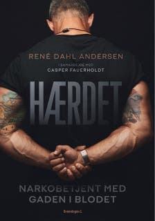 Hærdet – Casper Fauerholdt og René Dahl Andersen, lydbogens omslag