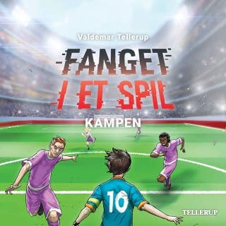 Fanget i et spil #5: Kampen – Valdemar Tellerup, lydbogens omslag