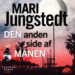 Den anden side af månen – Mari Jungstedt, lydbogens omslag