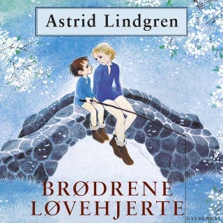 Brødrene Løvehjerte – Astrid Lindgren, lydbogens omslag
