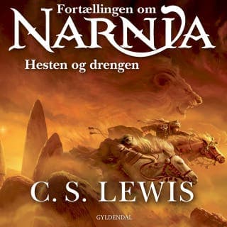 Narnia 3 - Hesten og drengen – C. S. Lewis, lydbogens omslag