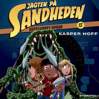 Jagten på sandheden 5 - Reptilernes oprør – Kasper Hoff, lydbogens omslag