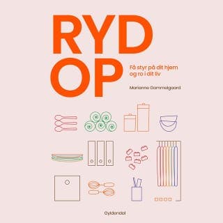 Ryd op – Marianne Gammelgaard, lydbogens omslag