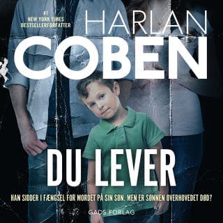 Du lever – Harlan Coben, lydbogens omslag