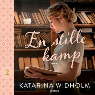 En stille kamp – Katarina Widholm, lydbogens omslag