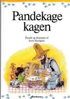 Pandekagekagen – Sven Nordqvist, lydbogens omslag