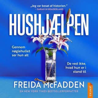 Hushjælpen – Freida McFadden, lydbogens omslag